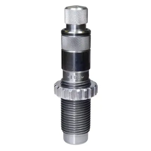 Lee Precision 8,6 Blackout Bullet Seating Die per la ricarica di munizioni. Progettato per l'inserimento preciso del proiettile nel bossolo di ottone. Filettatura 7/8"-14. FUSTELLA PER LA SEDE DEI PROIETTILI LEE 8,6 BLACKOUT.